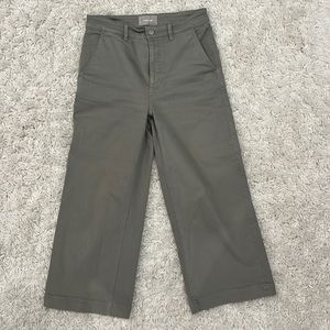 Everlane size 8 Cropped Wide Leg Regular Pants